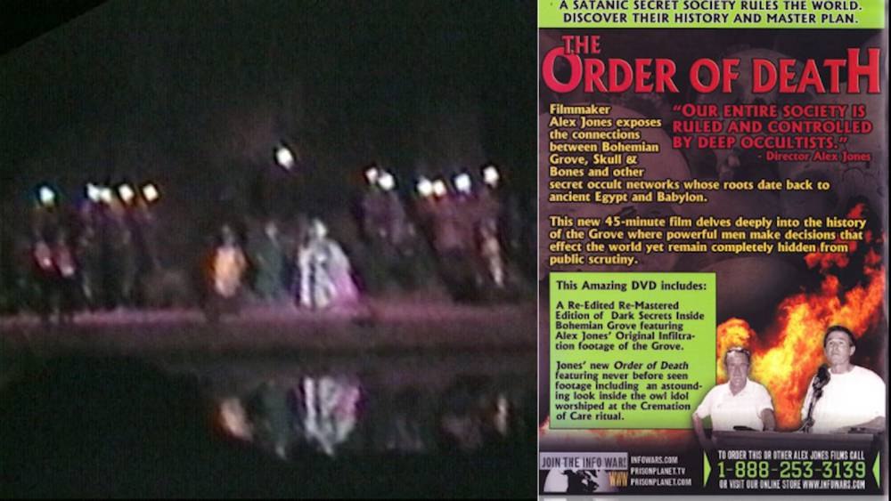 THE ORDER OF DEATH: This film exposes the connections between the Bohemian Club, Skull &amp; Bones, and other occult secret societies. It also explores the roots of the Grove and its links to occult networks dating back to ancient Egypt and Babylon.