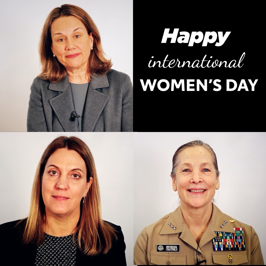 On this #InternationalWomensDay our leaders #InspireInclusion. U.S. Ambassador to NATO Julianne Smith, Defense Advisor at USNATO Advisor Rachel Ellehuus, and U.S. Military Representative to NATO Vice Admiral Shoshana Chatfield talk about their leadership values. #IWD reminds us that we have to work to create societies free of bias, stereotypes, and discrimination to allow more women to take seat at the table as we work towards a safer and more peaceful world.