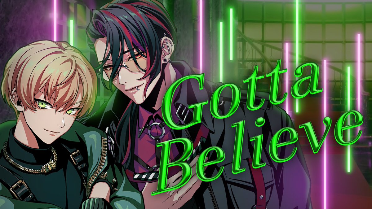 ◤ 𝐀𝐍𝐓𝐇𝐄𝐌 ⠀⠀#AMPRULE 新曲MV公開👑◢ 『Gotta Believe』 燕東夏(CV:#井上麻里奈 ) 白忠成(CV:#置鮎龍太郎 ) ▶フル視聴はYouTubeへ✨ #パラライ #パラライ新曲フルMV9本公開