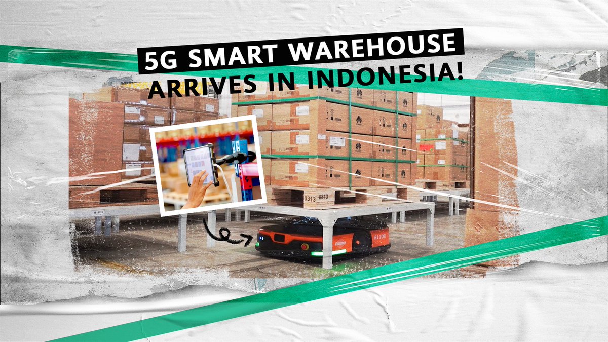Is 5G only beneficial for phones and devices? Actually, no! #5G is also transforming industries. So, how can this technology make warehouses more efficient and sustainable? Watch to find out and learn how #Huawei is changing the game in Indonesia! #InnovateForImpact