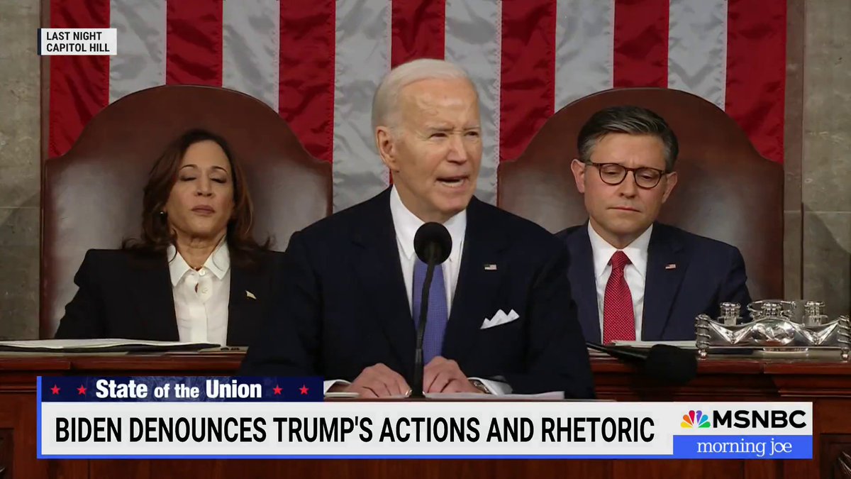 "Last night was game, set, match to Joe Biden." --Joe Scarborough