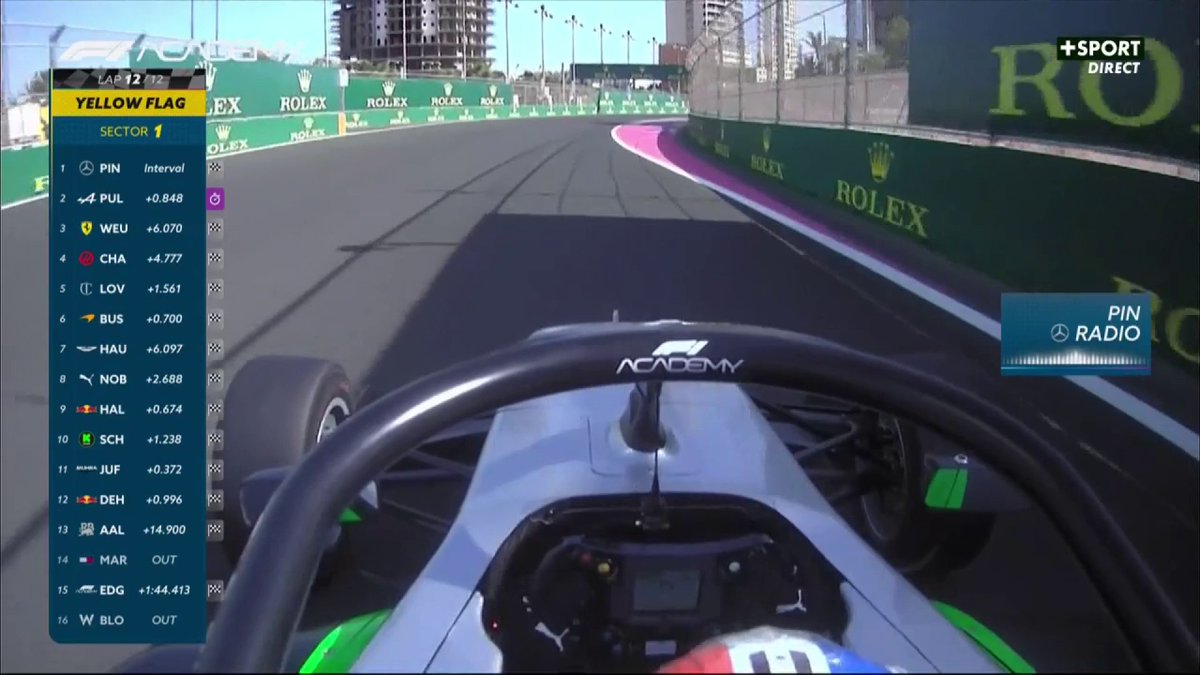 "Happy International Women's Day" 🏎️ 1ere course et 1ere victoire pour Doriane Pin ! 🇫🇷🏆 La pilote Mercedes devance Abi Pulling et Maya Weug ! #SaudiArabianGP #F1Academy