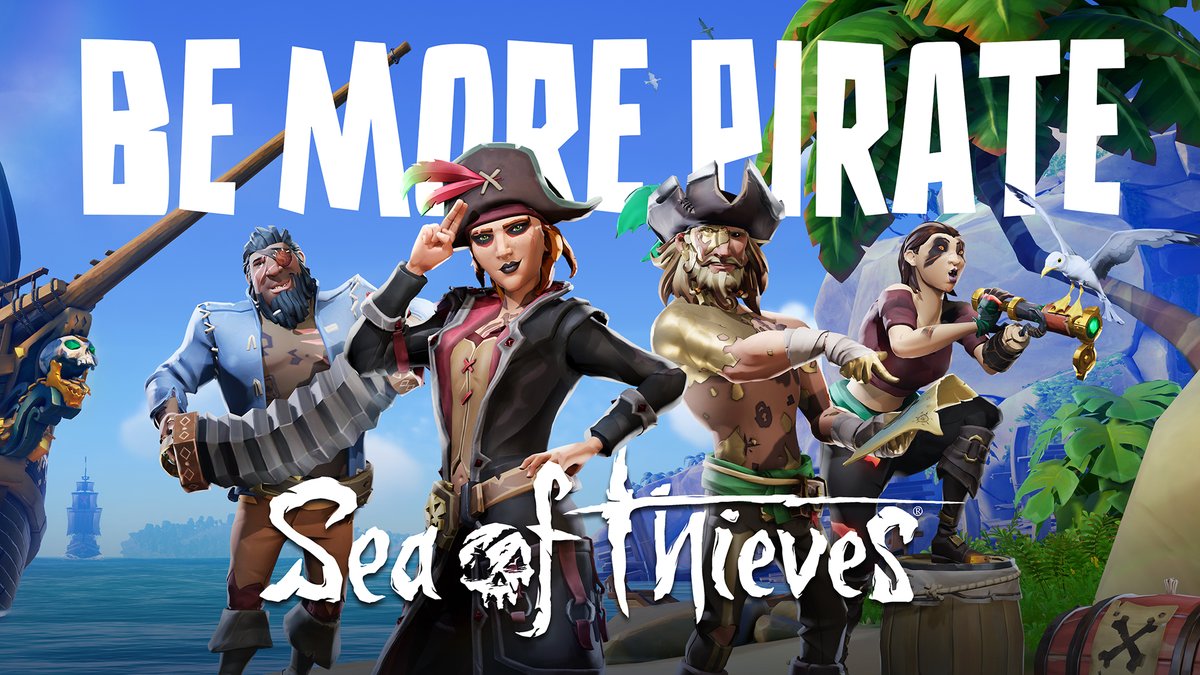 We've added a lot more ways to #BeMorePirate in Sea of Thieves over the last six years, so we thought it was about time we updated a certain trailer...