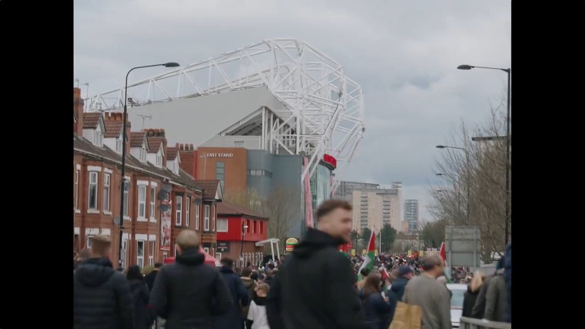“The DNA of Manchester United is all around the city.” 🧬 The theatre. The magic. The majesty. This is Manchester United ❤️🖤