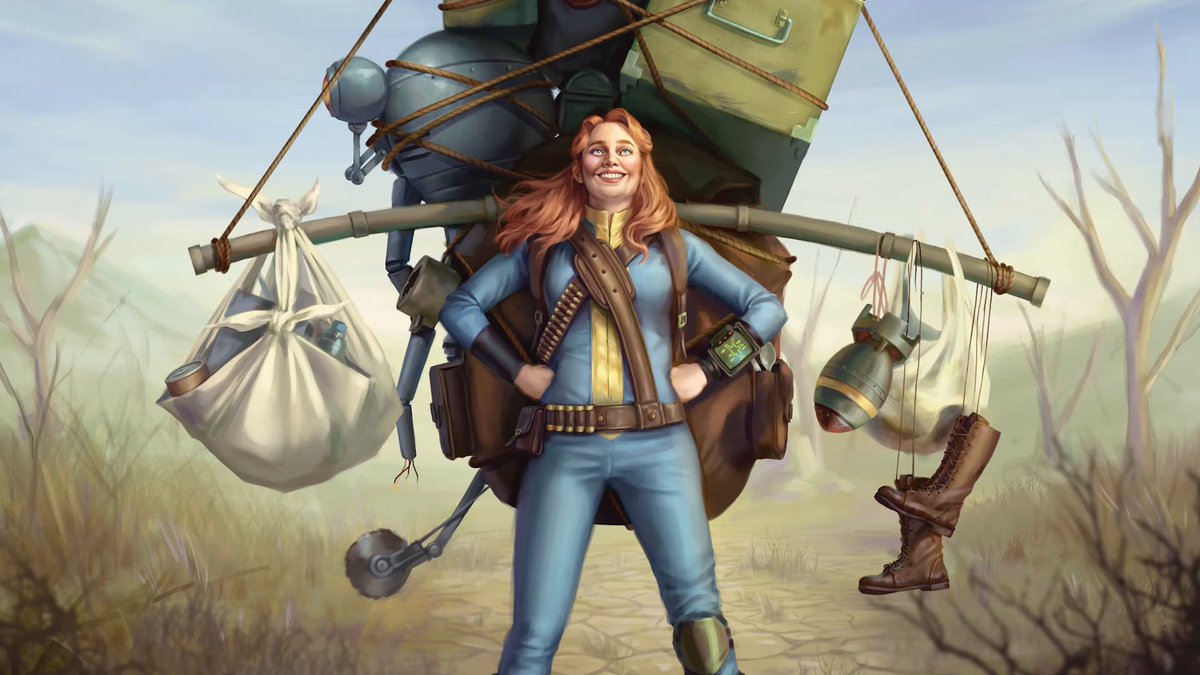 Attention Fallout Fans! Grab all the caps you can carry, because #MTGxFallout launches TODAY and the energy is NUCLEAR! Enjoy the #Fallout 💚
