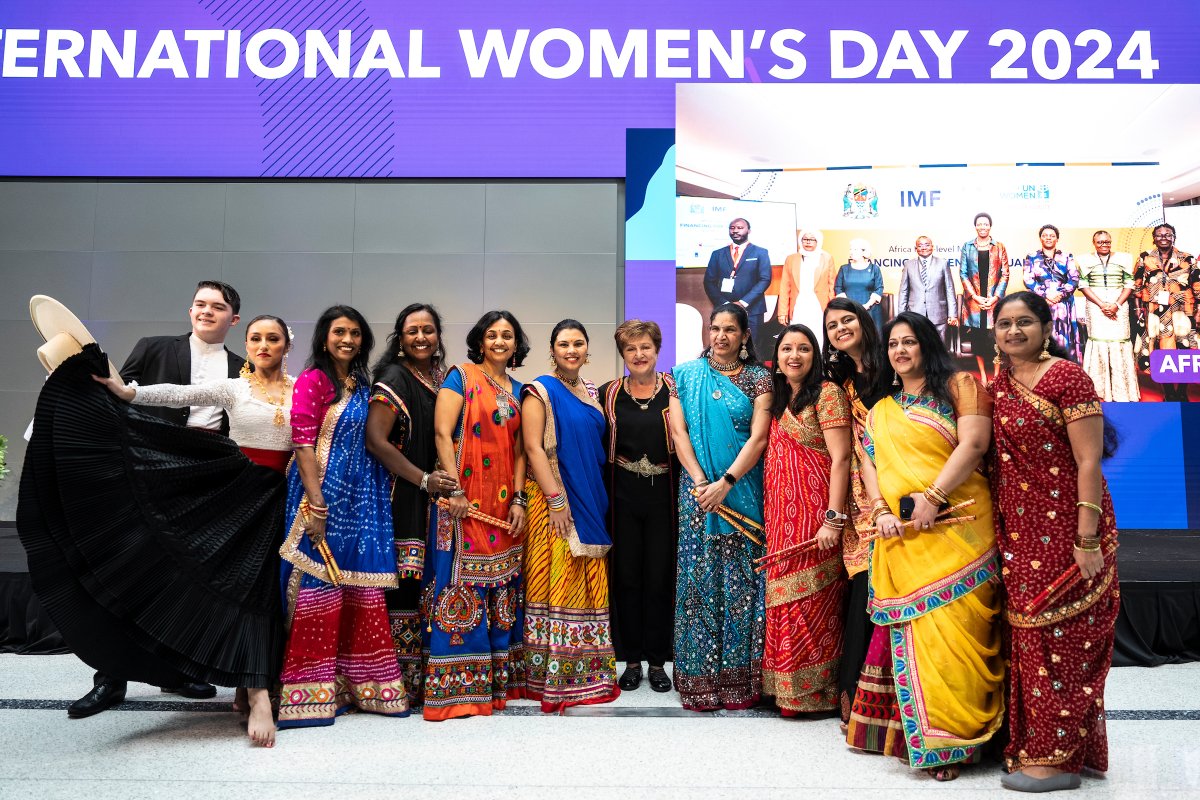 At the IMF, we celebrate the strength of women from all cultures. When women prosper, so do their children, families, communities, and countries. Let's #InvestinWomen and ensure that women everywhere can prosper! #IWD2024