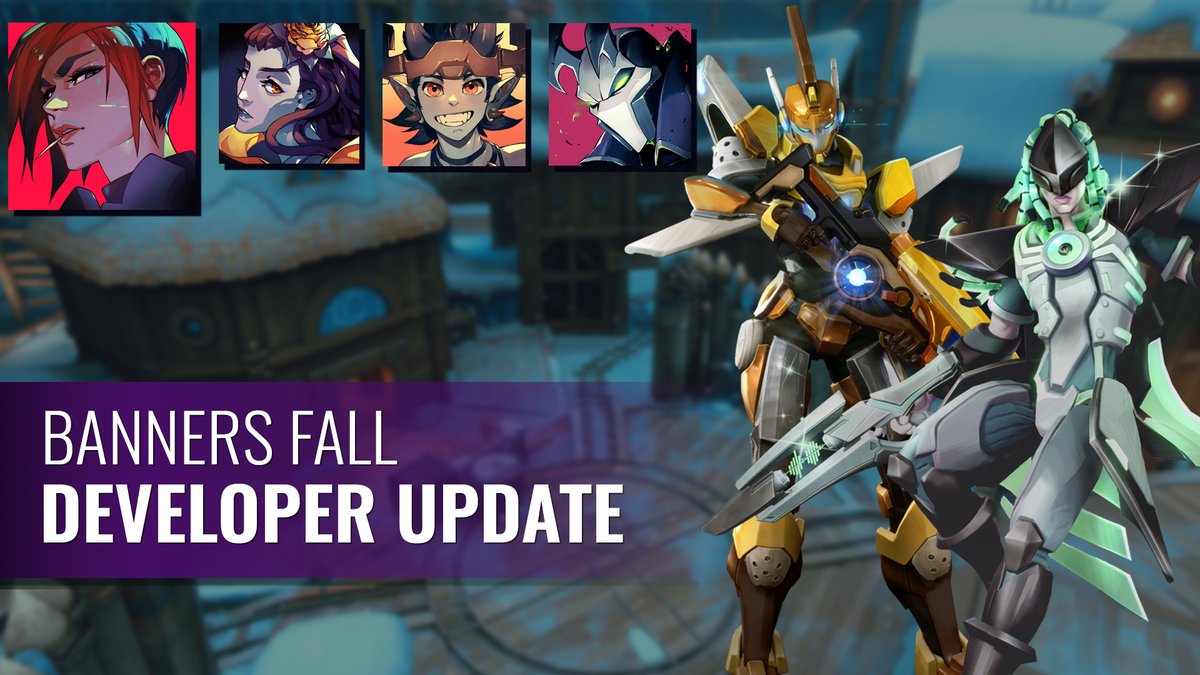 Capture your competitive spirit in the Banners Fall Update, as Ranked Season 7 begins later this month! ⚔️ Ranked Season 7 🎶 Flashback Event Pass: Beat Botz 🚩 Capture the Flag &amp; Survival 🗺️ Onslaught Map Pool 🃏 Card and Talent balance 📰