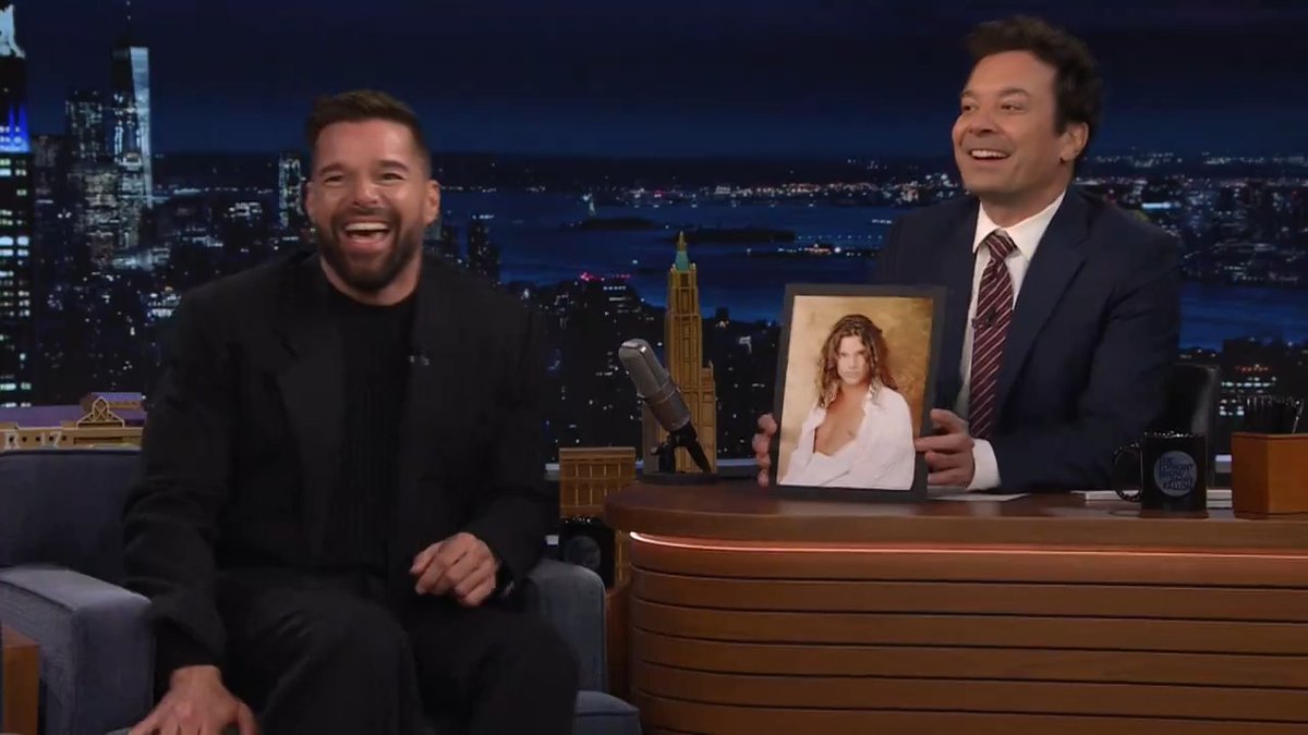 .Ricky Martin reminisces over his breakout role as Miguel in General Hospital! #FallonTonight
