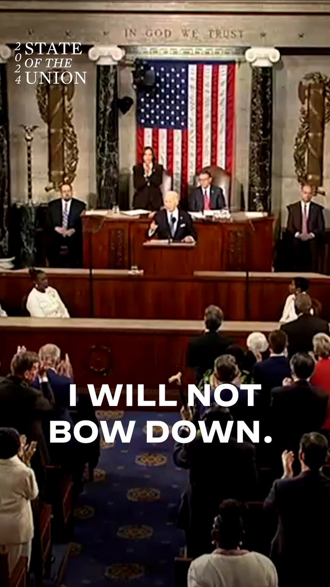 I won’t bow down.