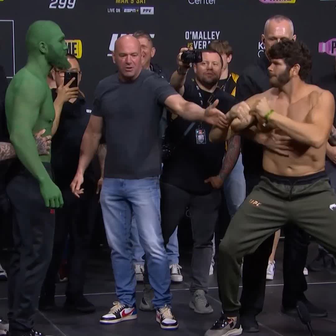The Hulk is back tomorrow night 😤 #UFC299 | Ion Cutelaba