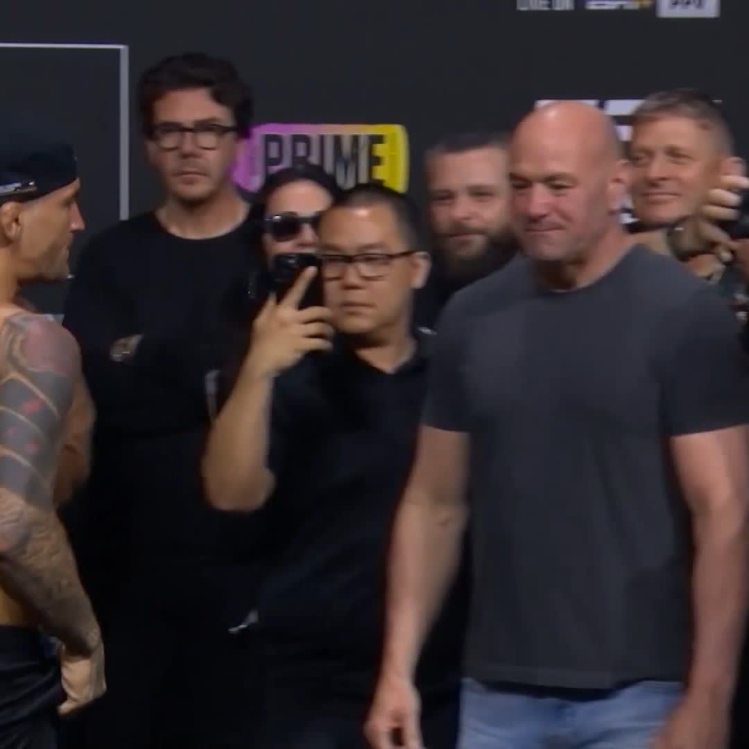 DUSTIN POIRIER VS BENOIT SAINT DENIS : L’ULTIME FACE-À-FACE ! RDV DEMAIN POUR LA GUERRE 😤🇫🇷 #UFC299