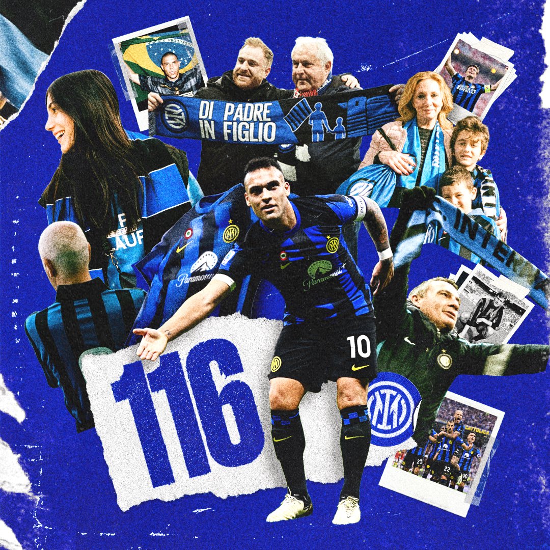 Una storia d’amore senza fine Generazione dopo generazione La nostra vita, solo per te 🖤💙 #Inter116