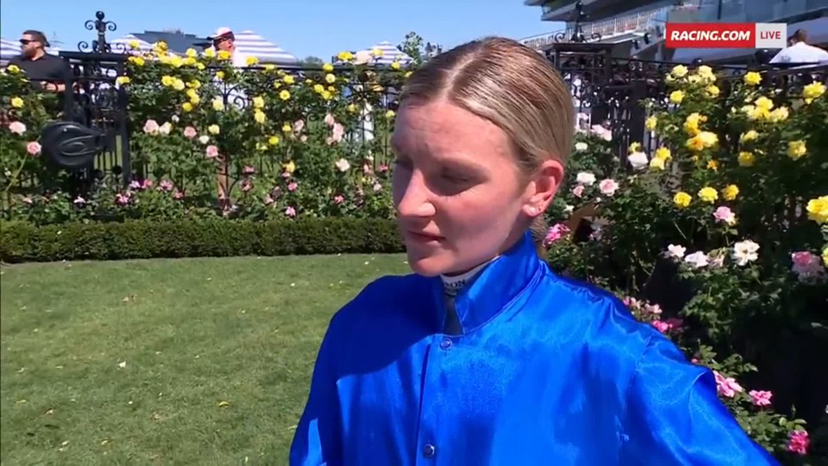 "Lost for words, it's a much better result than last year." Jamie Kah wins the G2 Sires' Produce, 12 months after falling in the same race ❤️