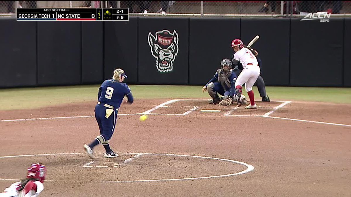 ARE YOU SERIOUS?! 😱 #NCAASoftball x 🎥 ACCNX / Georgia Tech Softball 🥇🥇🥇🥇🥇