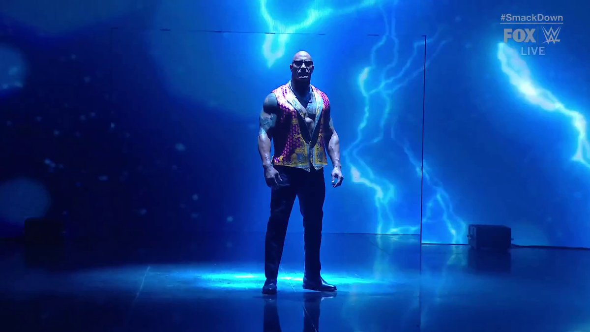 ELECTRIC ENTRANCE! 🤯 Dwayne Johnson #SmackDown