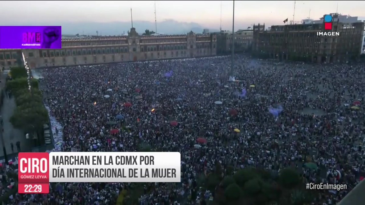 Cada vez más mujeres unidas por una consigna básica: no más violencia, no más abusos, no más humillaciones. El #8M es el movimiento social de protesta más poderoso en la historia del primer cuarto del siglo XXI mexicano.