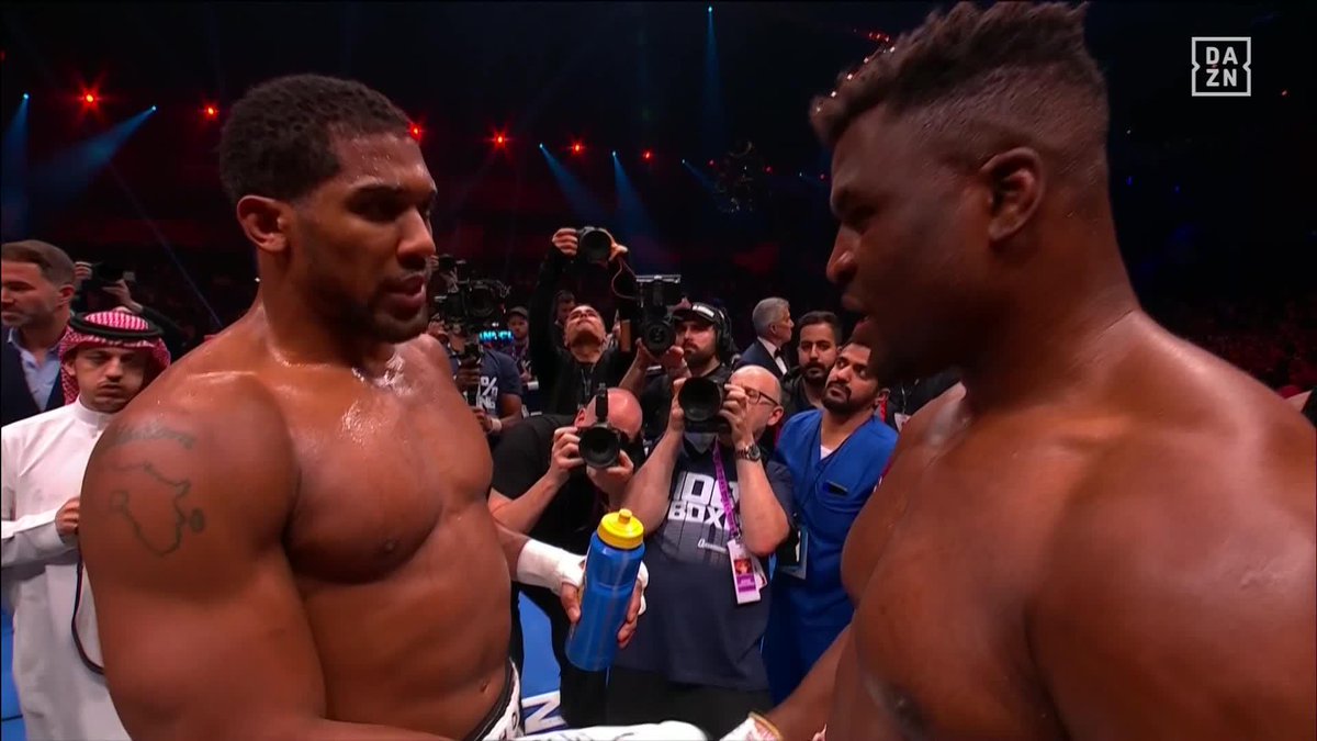 “Don’t leave boxing.” “If you need anything let me know. We’ll speak another time.”