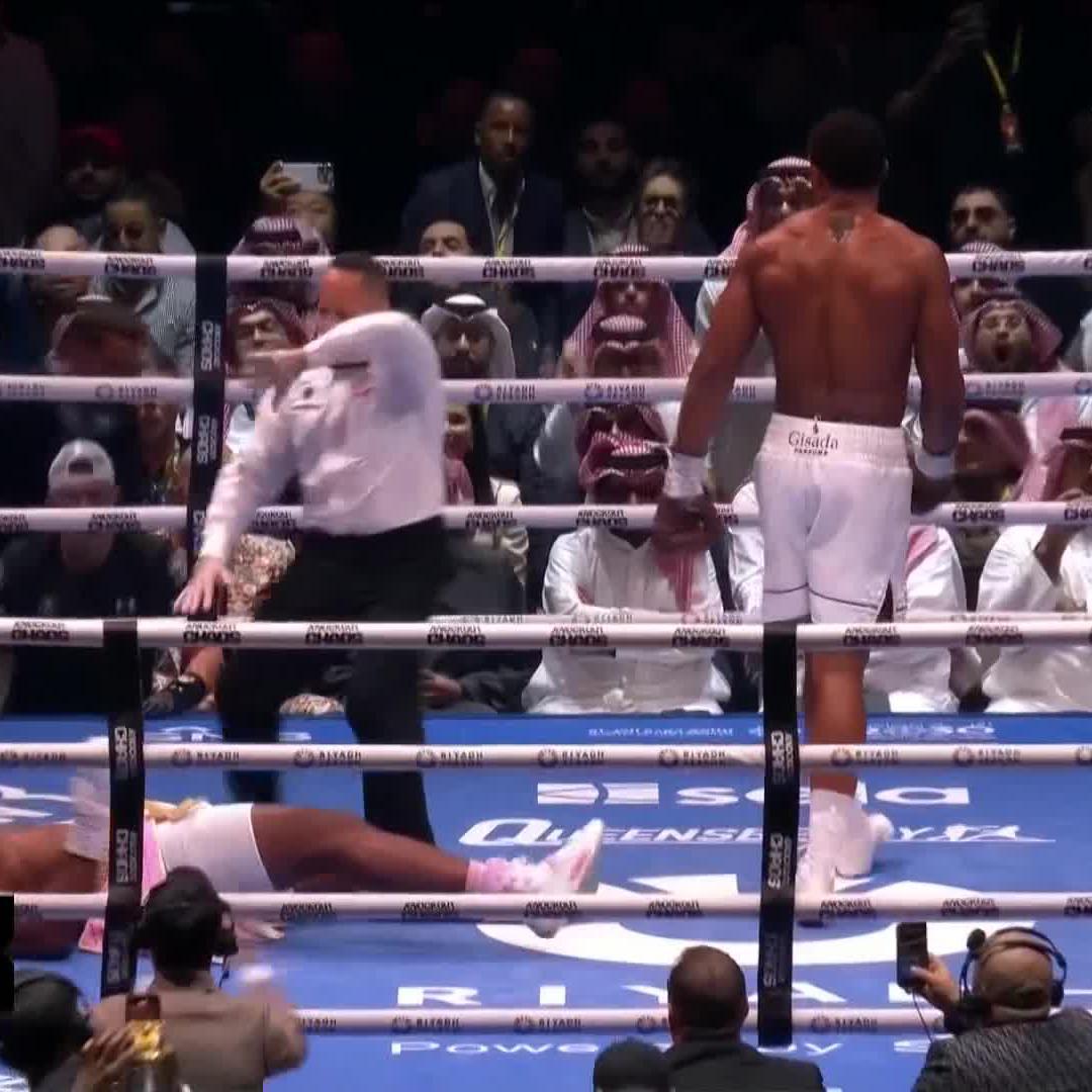 Anthony Joshua a démoli Francis Ngannou 💥