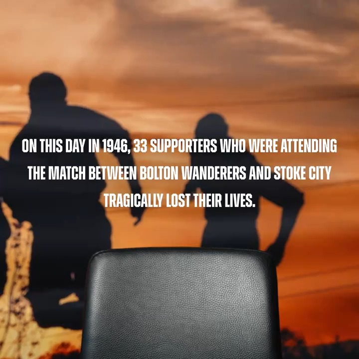 78 years since the Burnden Park Disaster, our thoughts are with Bolton Wanderers (P) and all those impacted by the tragedy.