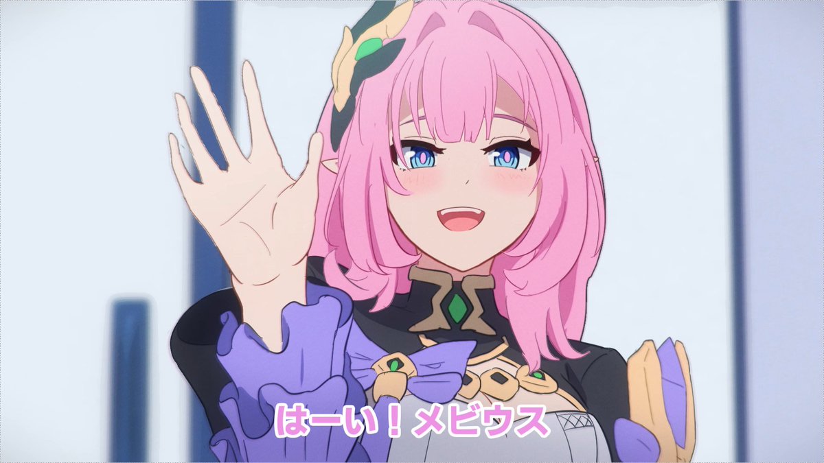 エリシアとメビウスは一生こんなやり取りして欲しいなアニメ #崩壊3rd #崩坏3 #HonkaiImpact3rd