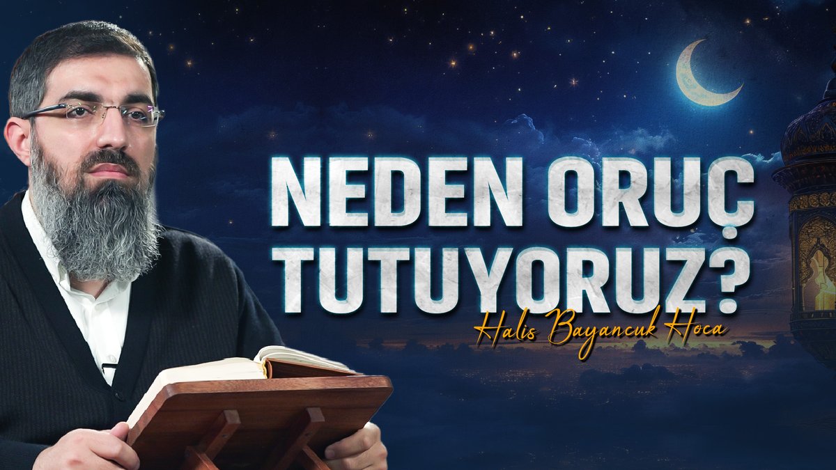 🌙 Rahmet ve bereket ayı Ramazan’a yaklaşırken 📌“Ey iman edenler! Sizden öncekilere oruç farz kılındığı gibi size de farz kılındı. Umulur ki sakınıp korunursunuz.” (2/Bakara, 183) ayeti ışığında 'Neden Oruç Tutuyoruz?' sorusuna yanıt bulmaya çalışalım.