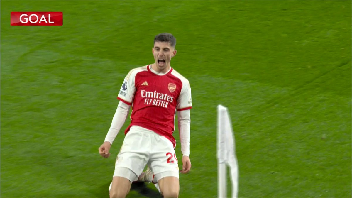 Kai Havertz with a HUGE goal for Arsenal 😤💪