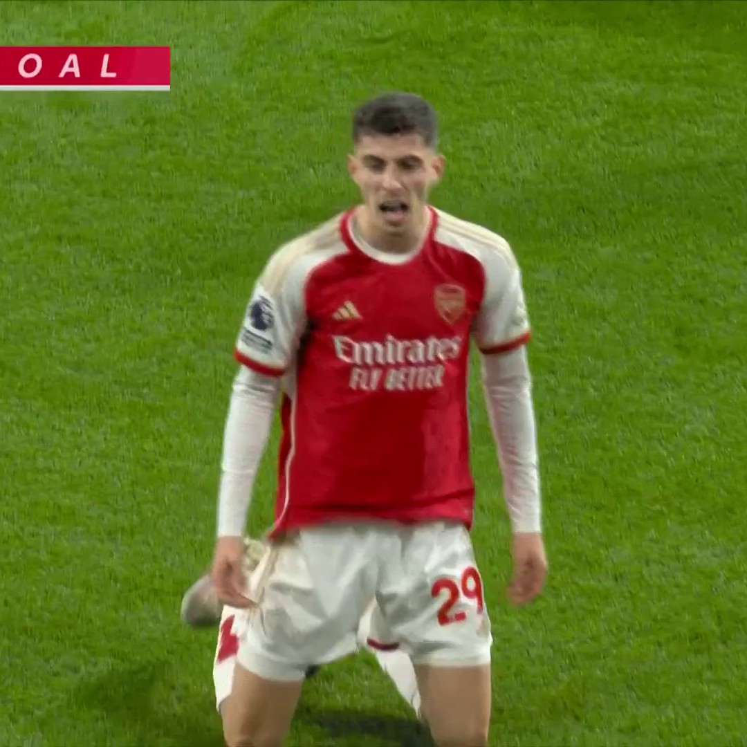 KAI. HAVERTZ. ARSENAL LEAD.
