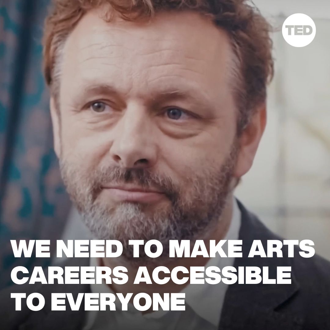 Far too often careers — especially those in the arts — are only accessible to people with resources and connections. Here's why actor @MichaelSheen says changing that makes a difference: