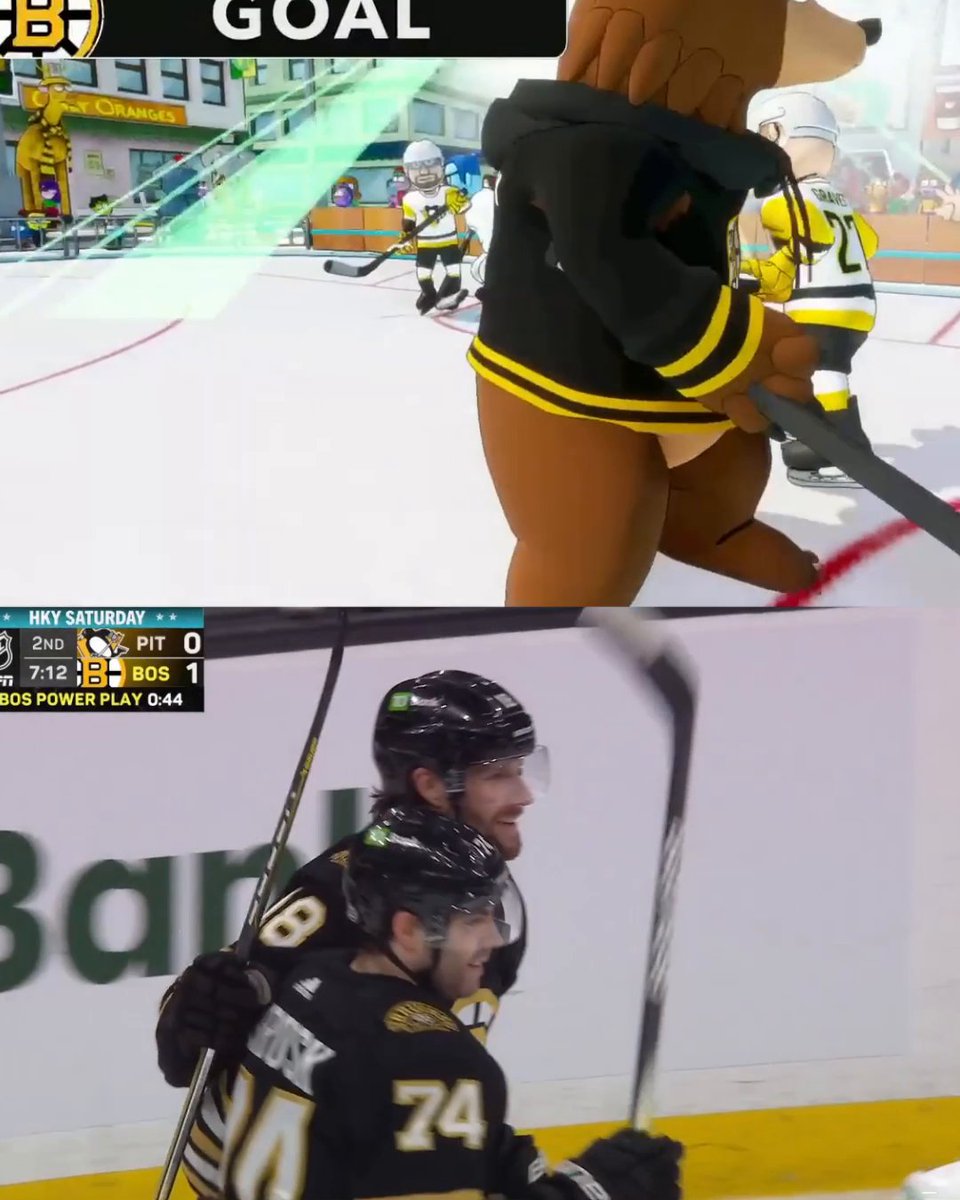 It's a power-play goal for the Boston Bruins! 🚨 NHL x #BigCityGreens 🇺🇸: ESPN+ ➡️ 🇨🇦: Disney+ ➡️