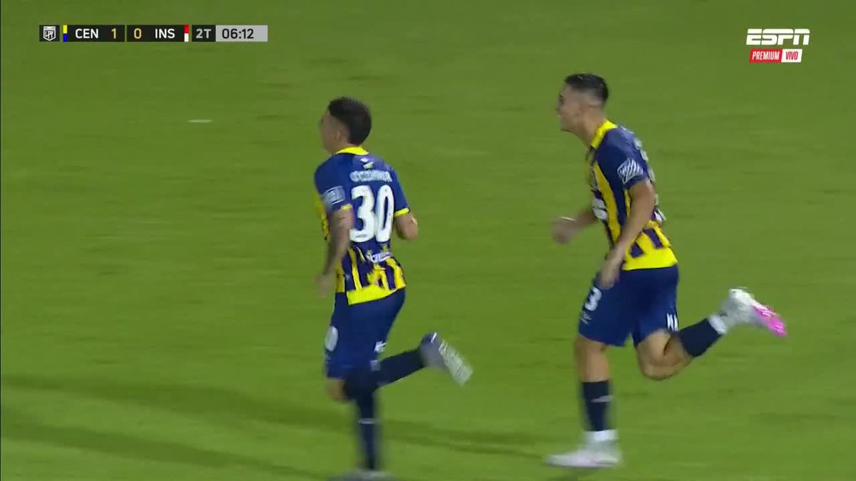 ¡QUÉ GOLAZO DEL CANALLA! Locura de Tomás O'Connor para el 1-0 de Rosario Central ante Instituto en la #CopaDeLaLiga. 📺 ESPN Premium | Suscribite al Pack Fútbol en