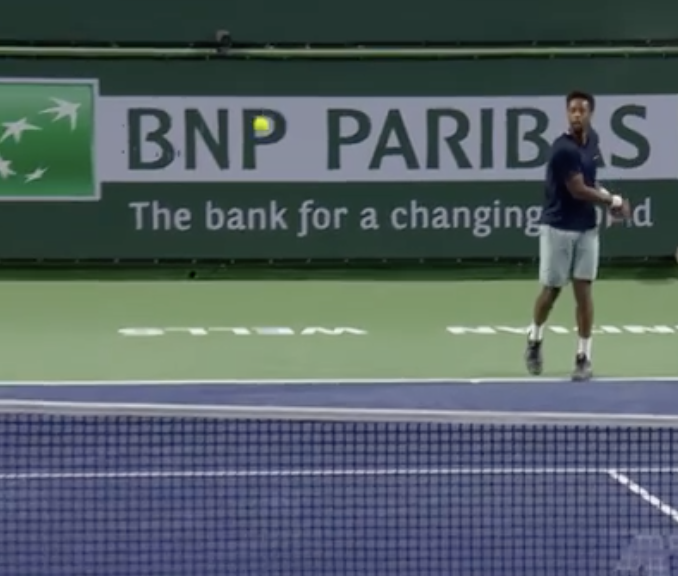 STOP WHAT YOU'RE DOING & WATCH THIS 🤯 Mind-blowing stuff from Gael Monfils against Hurkacz! #TennisParadise