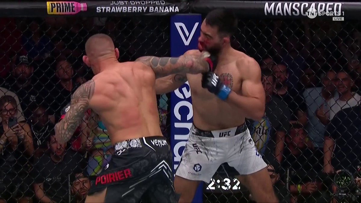 WHAT A KNOCKOUT! 💥 THE KING OF DIAMONDS DELIVERS IN MIAMI! ♦️ DUSTIN POIRIER IS BACK! 😤 #UFC299 | Live on TNT Sports & discovery+