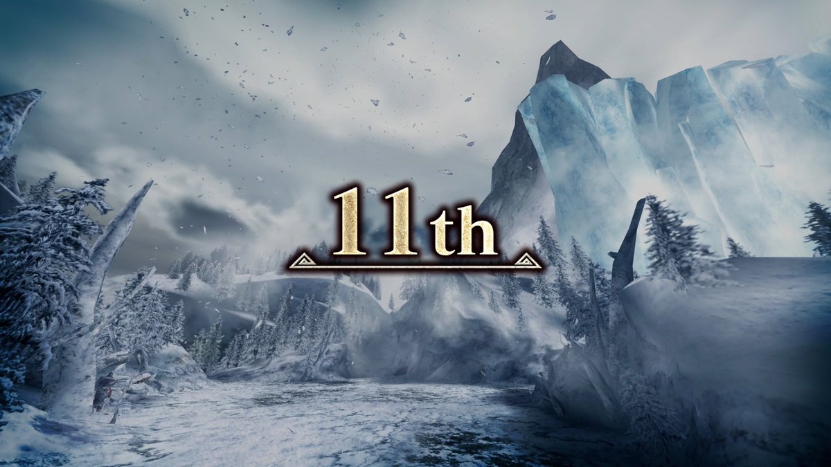 An ominous howl marks the victory cry of your 11th place monster in the Hunters' Choice 20th anniversary poll! #MH20th