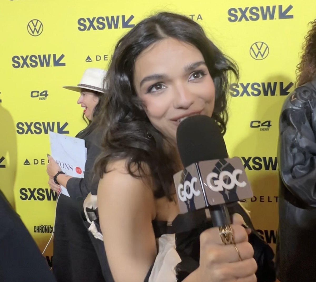 .rachel zegler (she/her/hers) shares how she joined the cast of 'Y2K'. #SXSW