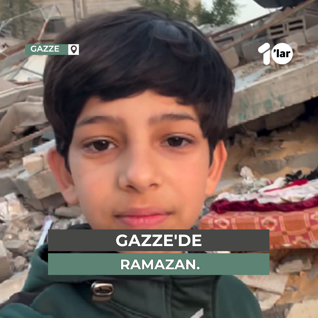Filistinli çocuğun yürek yakan sözleri 😓 Ramazan bizim için çok kolay olacak çünkü biz zaten 5 aydır oruç tutuyoruz.
