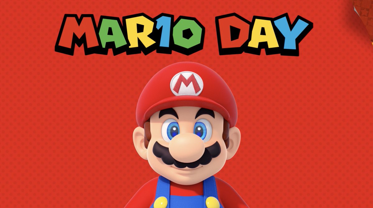 ¡Feliz Día de MAR10! Para conmemorar la ocasión, échale un vistazo a este video con las últimas novedades sobre Mario. #MAR10Day