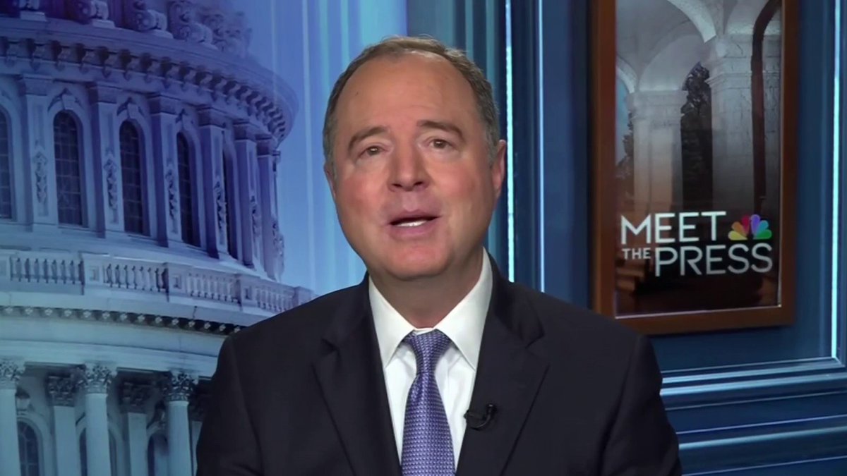 WATCH: Fmr. Intel Chair @RepAdamSchiff (D-Calif.) says he hopes the intelligence community will “dumb down” Trump’s briefings once he claims the nomination. Schiff: “We can’t trust that he will do the right thing” with classified information revealing sources and methods.