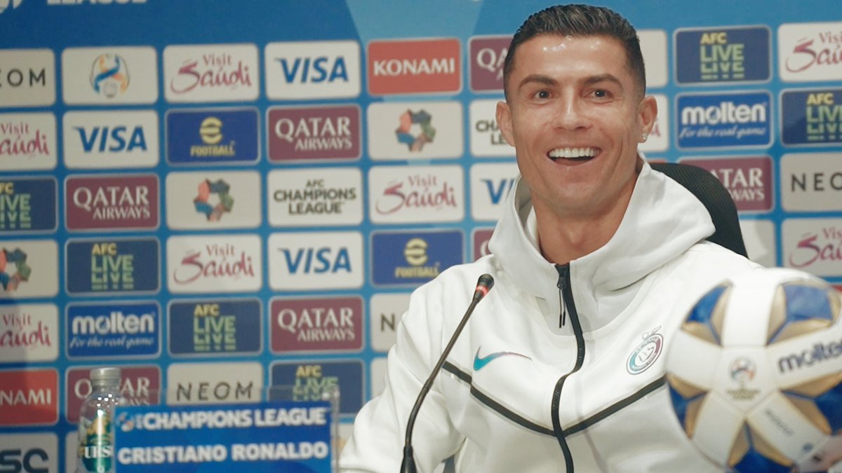 🎬 قائـد #النصر كرسيتيانو رونالدو 🎙️ " نحن مؤمنون أننا سننتصر غدًا و نتأهل لنصف نهائي دوري الأبطال، ريمونتادا إن شاء الله "