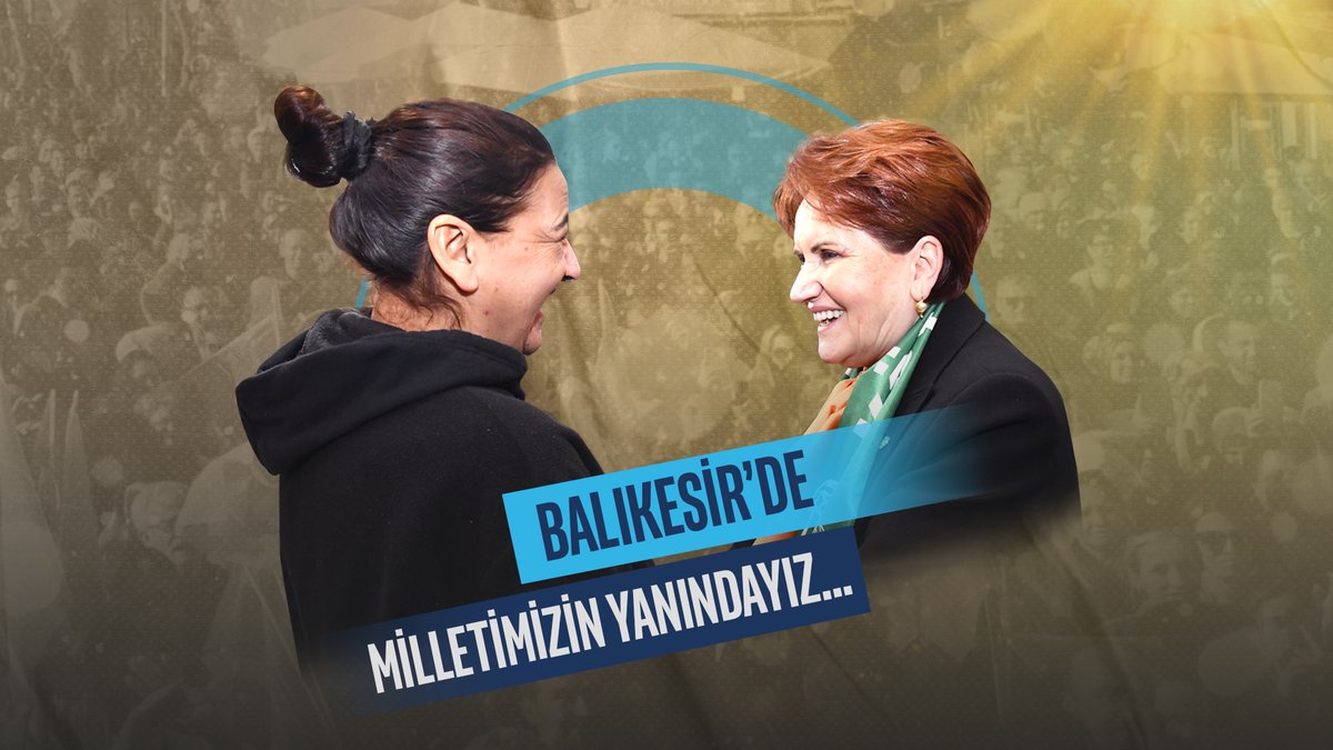 Genel Başkanımız Sn. Meral Akşener bugün; Balıkesir BB Başkan Adayımız Sn. Turhan Çömez ile Gönenli esnaflarımızı ziyaret etti. Değerli sanatçımız Ege’nin gerçekleştirdiği konserde Bandırmalı vatandaşlarımızla buluştu. Balıkesir'in en iyileri, Balıkesir'imize hayırlı olsun!