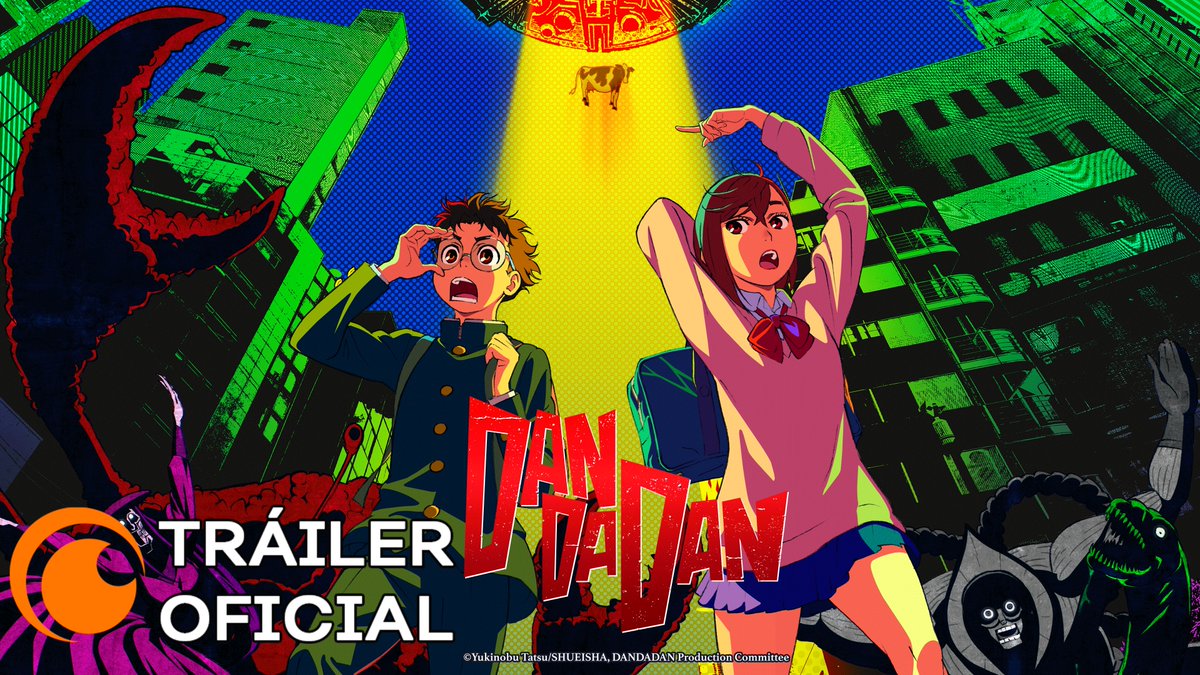 🚨ÚLTIMA HORA: El anime DAN DA DAN llegará a Crunchyroll en octubre MÁS INFO: