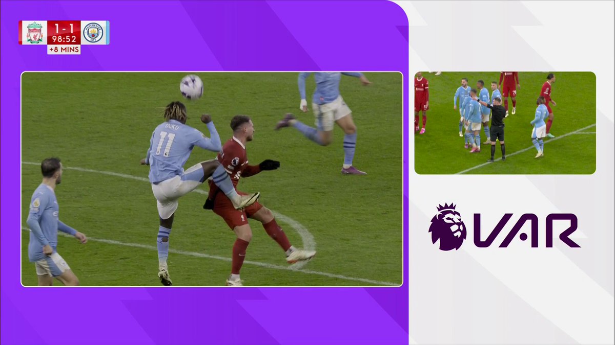 Were Liverpool unlucky to not be awarded a penalty? 🤔