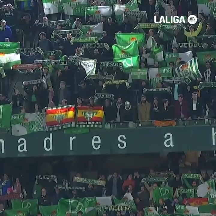 ๐๐๐ ๐๐ ๐ก๐๐๐ก๐๐ ๐๐ ๐๐๐ก๐๐๐๐๐๐๐. #DรญaDeBetis #RealBetisVillarreal #LaLigaHighlights