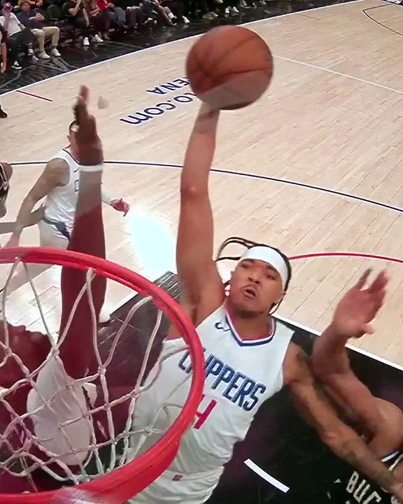 BRANDON BOSTON JR. POSTER ON GIANNIS AND PORTIS 🔥