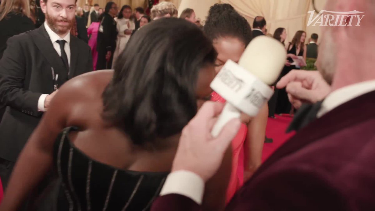 When asked what advice Regina King has given her, Danielle Brooks says: “She does not have to say anything out of her mouth, it’s how she’s moved in this industry. That’s what’s helped me and served me.” | Variety On the Carpet presented by DIRECTV