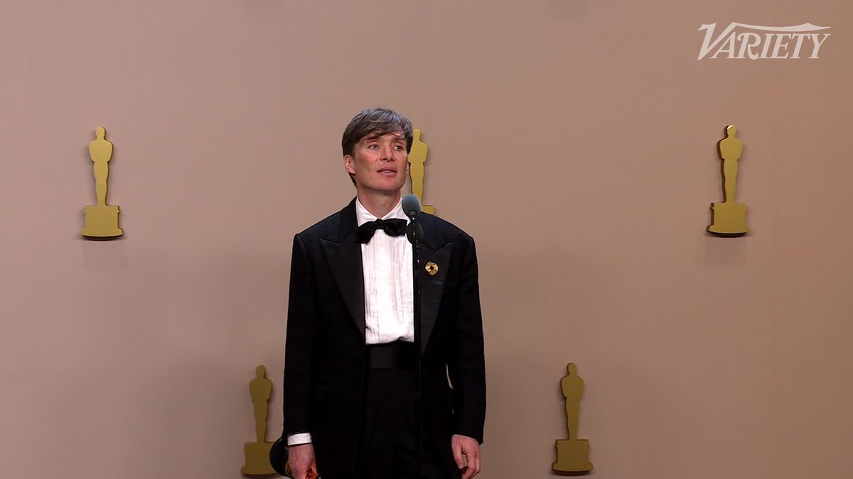 Cillian Murphy on being the first Irish-born man to win the best actor Oscar: “In Ireland, we’re really great at supporting artists, and we need to continue to support artists and the next generation of actor and director. That’s vitally important.”