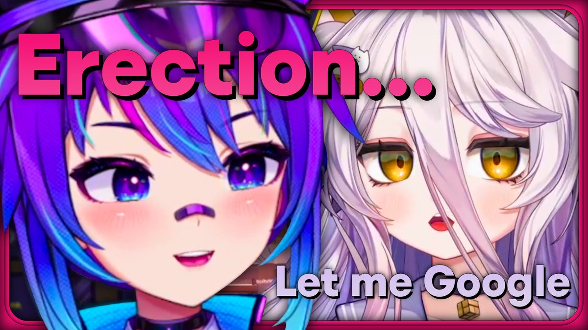 Henya discovers what an erection is after having an English lesson with Melody... #VShojo #HenyatheGenius #ProjektMelody #Zentreya