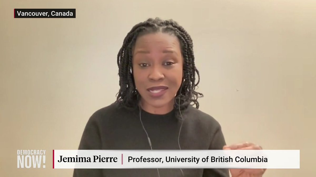 Fighting continues to rage in Haiti between security forces and paramilitary forces calling for the resignation of unelected Prime Minister Ariel Henry. Haitian American scholar Jemima Pierre explains what she calls Haiti's "crisis of imperialism.”