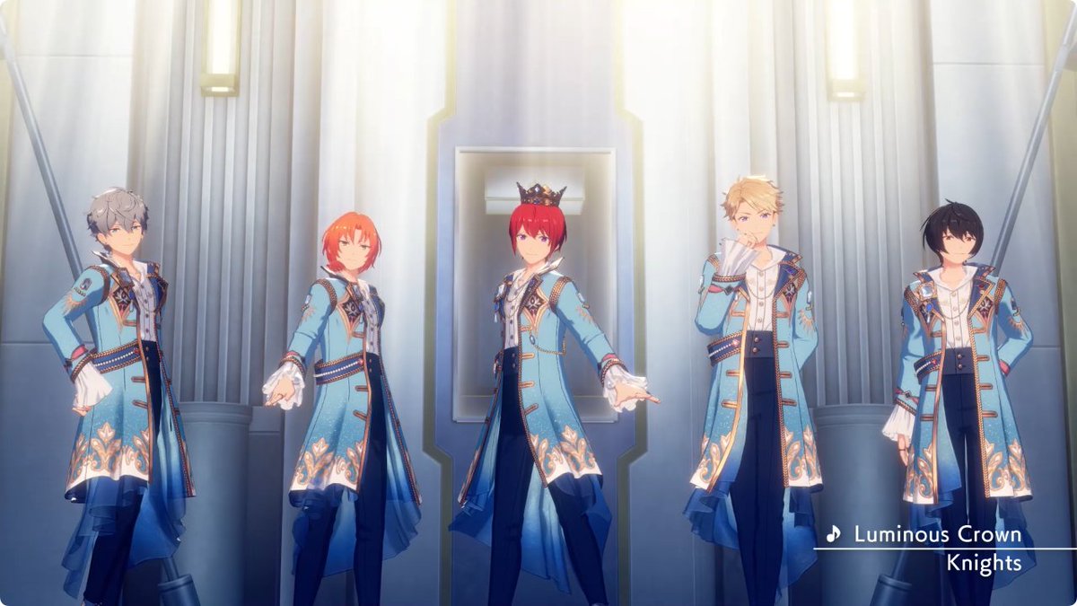 (19/19)【お知らせ】 3月15日〜 クライマックスイベント『戴く冠◆決意のギャンビット』を開催予定💫 イベント楽曲『Luminous Crown』のMVを先行公開します❗ 今回のMVはPV仕様でお届け🎥 イベント予告は明日12日にXとアプリ内に掲載予定! #あんスタ
