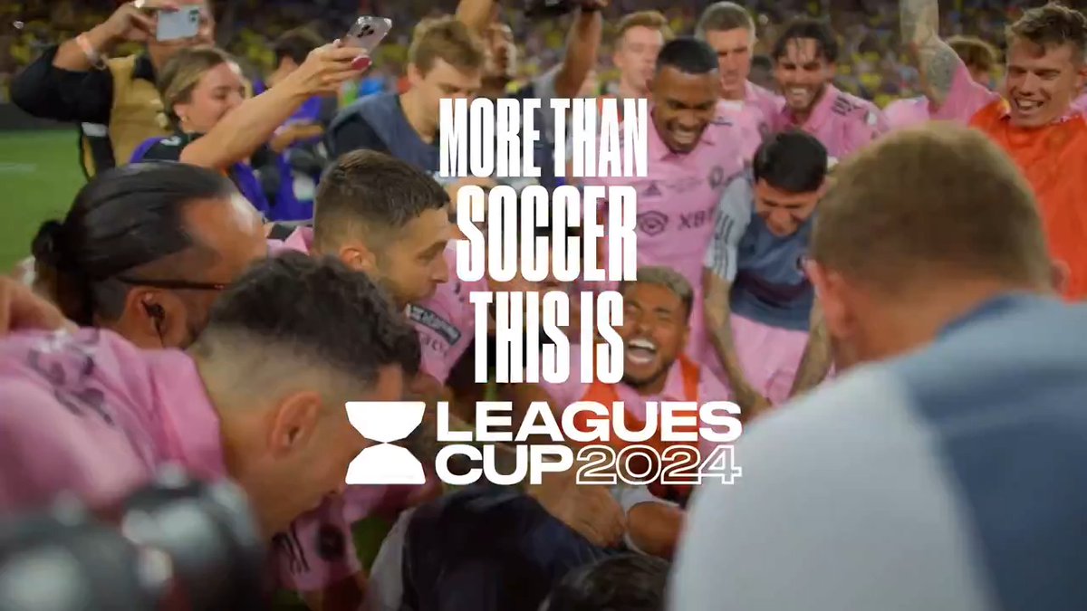 More than goals, saves, chants, celebrations, passion, pride. This is Glory. #MoreThanSoccer This is #LeaguesCup ⚽️🇨🇦🇲🇽🇺🇸🏆 7.26.24 #LeaguesCup2024 @mls