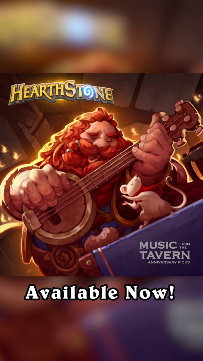 It's been a long time coming—Hearthstone's Original Soundtrack is now available to stream on all major platforms! Celebrate #10YearsofHearthstone with the music of the Tavern 🎶: